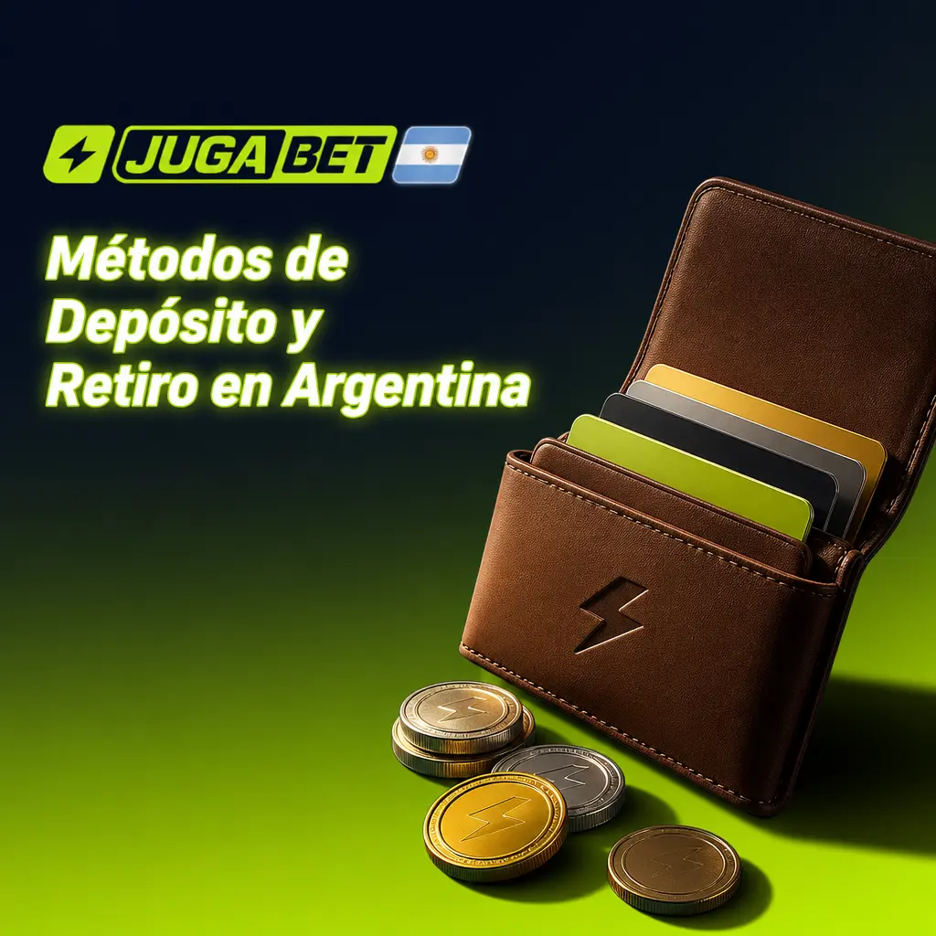 Métodos de depósito y retiro en Jugabet Argentina: Mercado Pago, Visa, Mastercard, AstroPay y criptomonedas en ARS